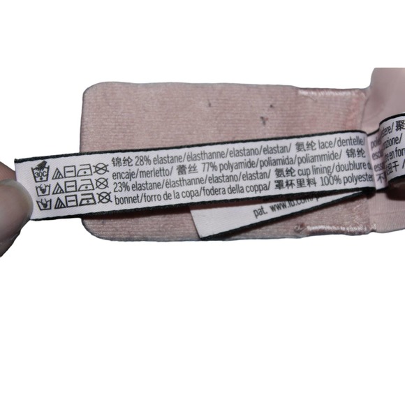 Women's Victoria's Secret Incredible by Victoria's Secret Light Pink Bra Sz 34DD - Picture 6 of 7